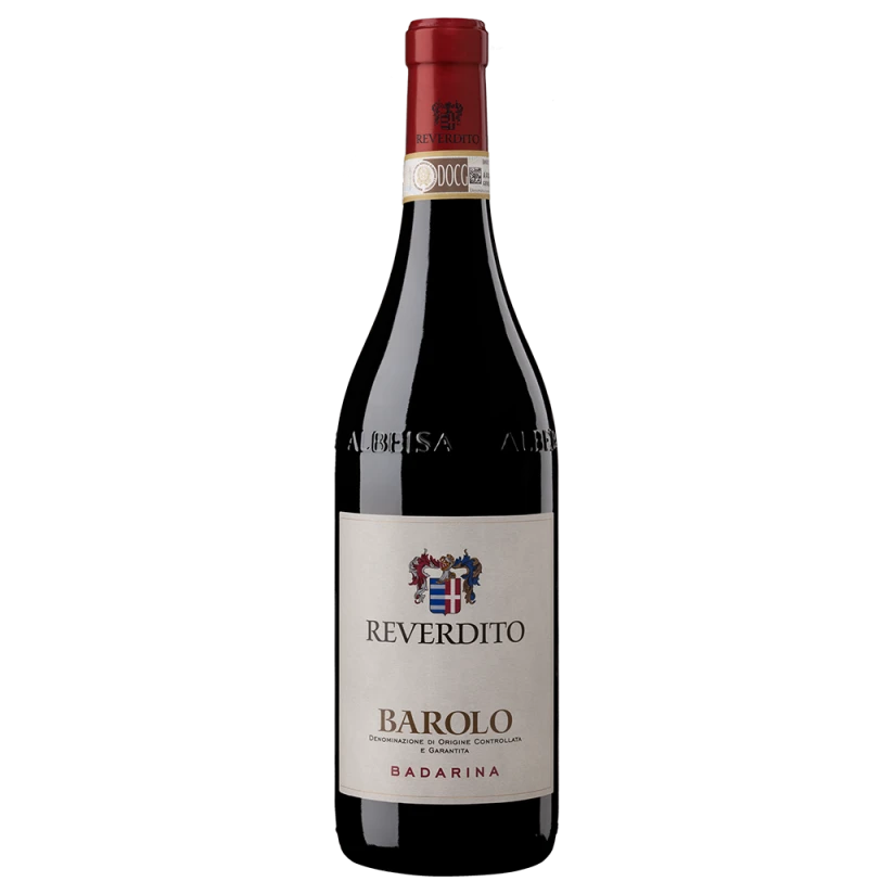 A bottle of Reverdito Michele Barolo Badarina DOCG 2017 750ml Red Wine