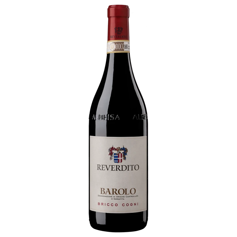 A bottle of Reverdito Michele Barolo Bricco Cogni DOCG 2015 750ml Red Wine