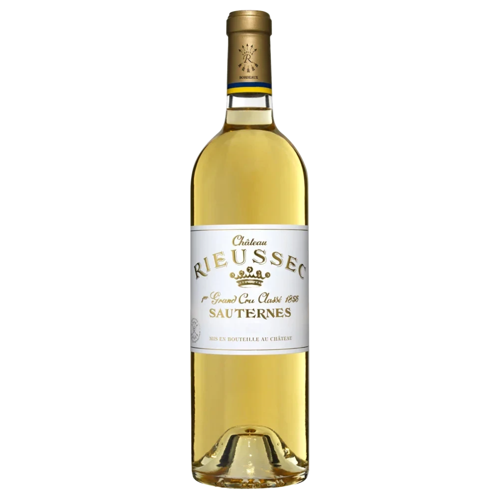 A bottle of 2019 Chateau Rieussec 750ml White Wine