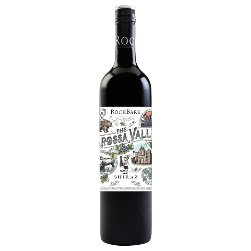 A bottle of Rockbare The Barossa Valley Shiraz 2023 750ml Red Wine