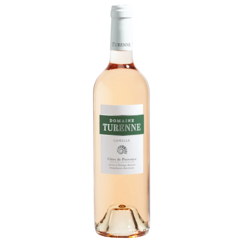 A bottle of Domaine Turenne Cotes de Provence 'Camille' rosé Magnum 2022 1500ml Red Wine
