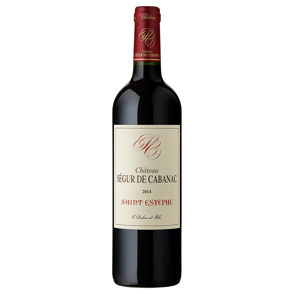 A bottle of 2019 Chateau Segur De Cabanac 750ml Red Wine