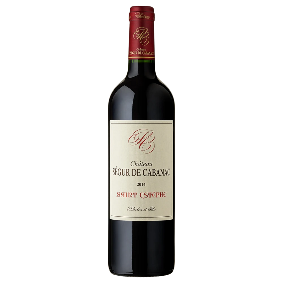 A bottle of 2019 Chateau Segur De Cabanac 750ml Red Wine