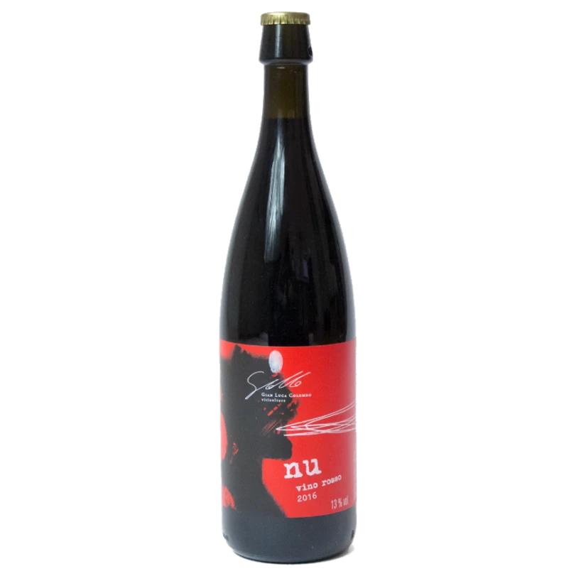 A bottle of 2017 Nu Rosso di Langa igt **1L 1000ml Red Wine