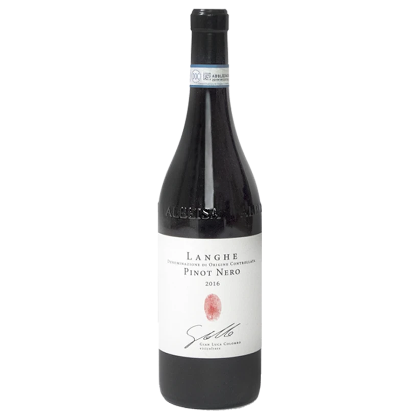 A bottle of Segni Di Langa Pinot Nero Langhe DOC 2020 750ml Red Wine
