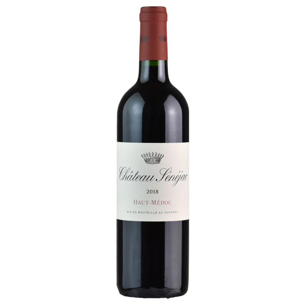 A bottle of 2022 Chateau Senejac 750ml Red Wine