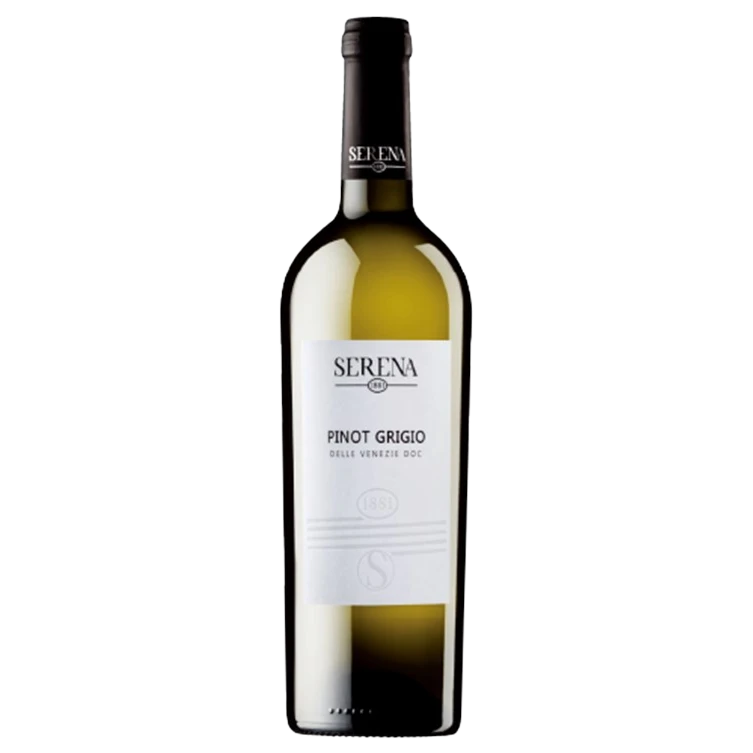 A bottle of 2024 Serena 1881 Pinot Grigio 750ml White Wine