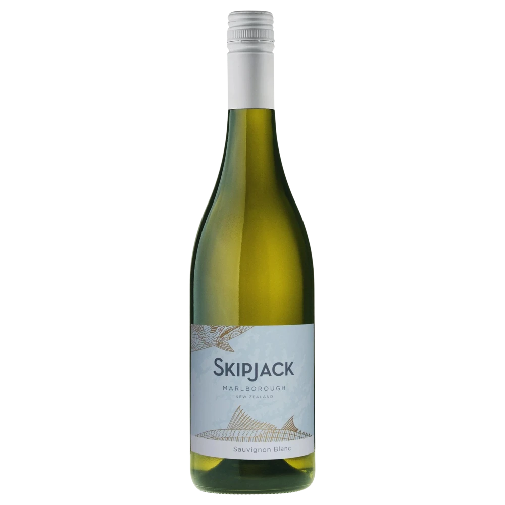 A bottle of Skipjack Marlborough Sauvignon Blanc 2024 750ml White Wine