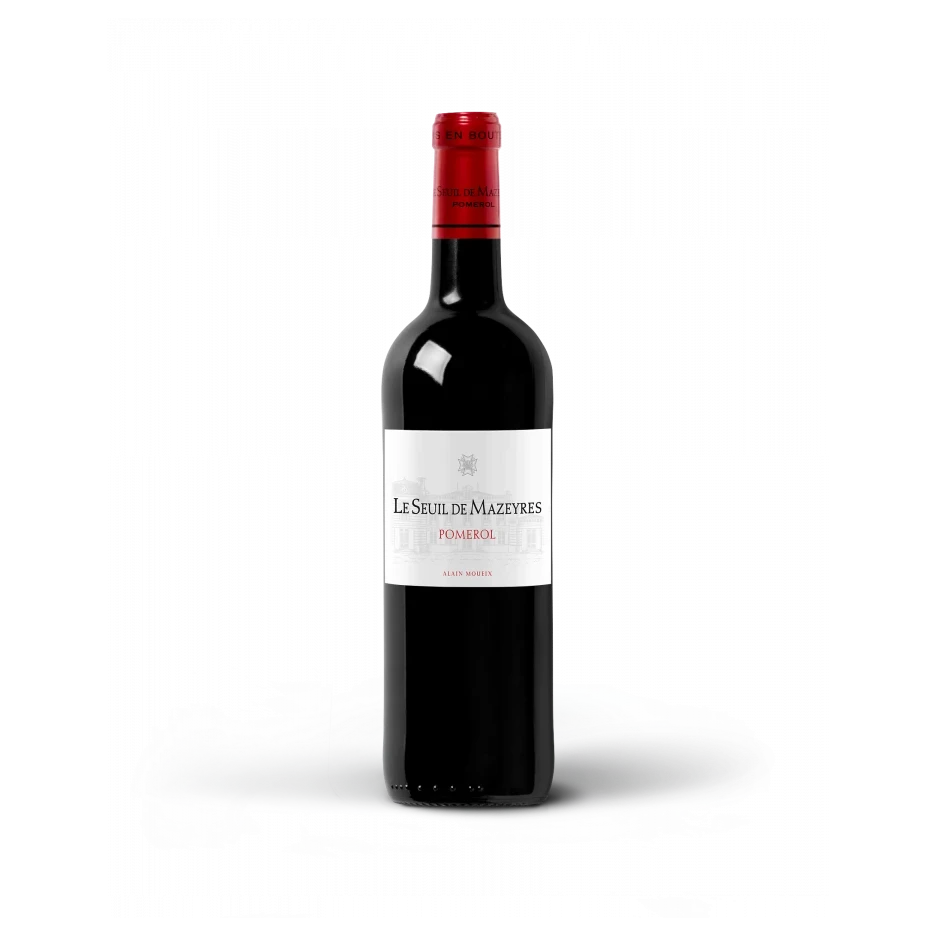 A bottle of 2021 Le Seuil De Mazeyres 750ml Red Wine