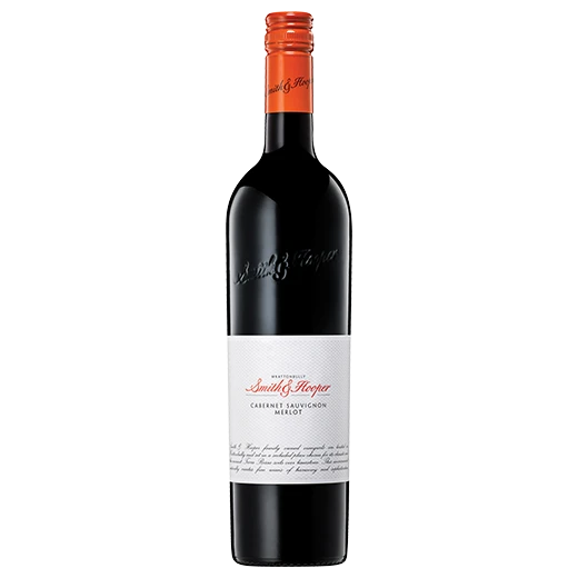 A bottle of 2022 Smith & Hooper Cabernet Merlot 750ml Red Wine