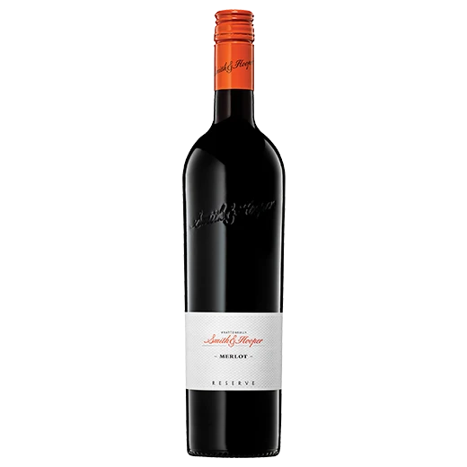 A bottle of 2019 Smith & Hooper Reserve Merlot 750ml Red Wine