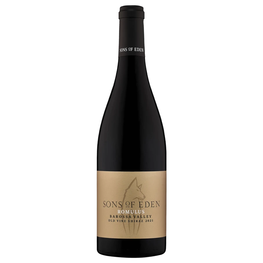 A bottle of Sons Of Eden Romulus Shiraz 2022 750ml Red Wine