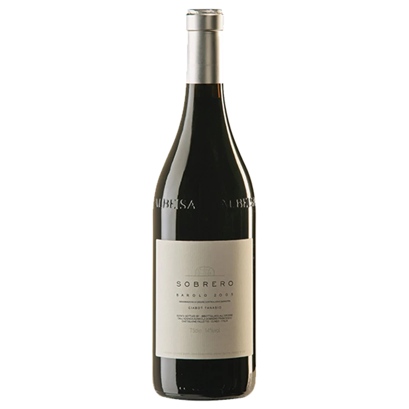 A bottle of Sobrero Barolo Ciabot Tanasio DOCG 2018 750ml Red Wine