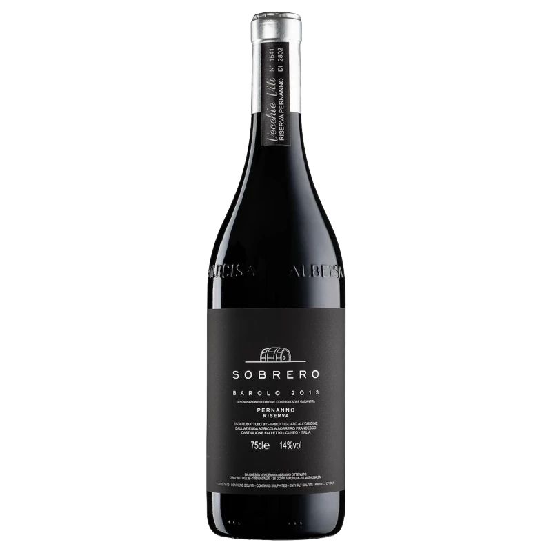 A bottle of 2013 Barolo Pernanno Riserva docg 750ml Red Wine