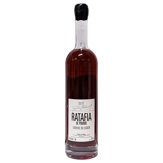 A bottle of Cidrerie du Leguer 'Ratafia de Pomme' 700ml