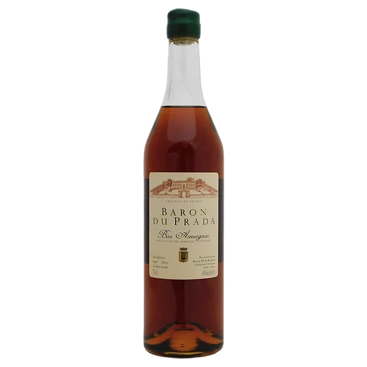 A bottle of Chateau du Prada Bas Armagnac 'Folle Blanche' 2004 700ml White Wine