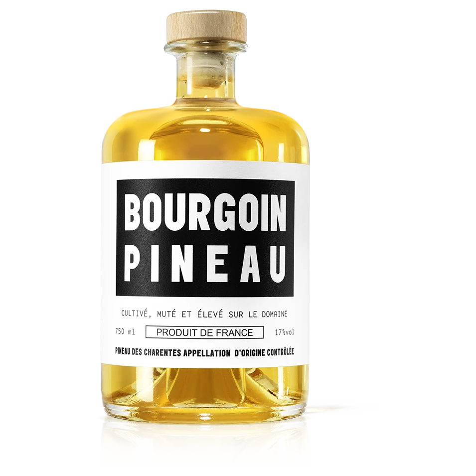 A bottle of Bourgoin Pineau des Charentes 'Elevage Oxidatif' 700ml White Wine