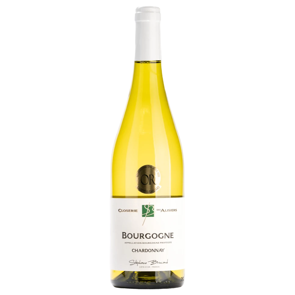 A bottle of 2022 Stéphane Brocard Bourgogne Blanc 750ml White Wine