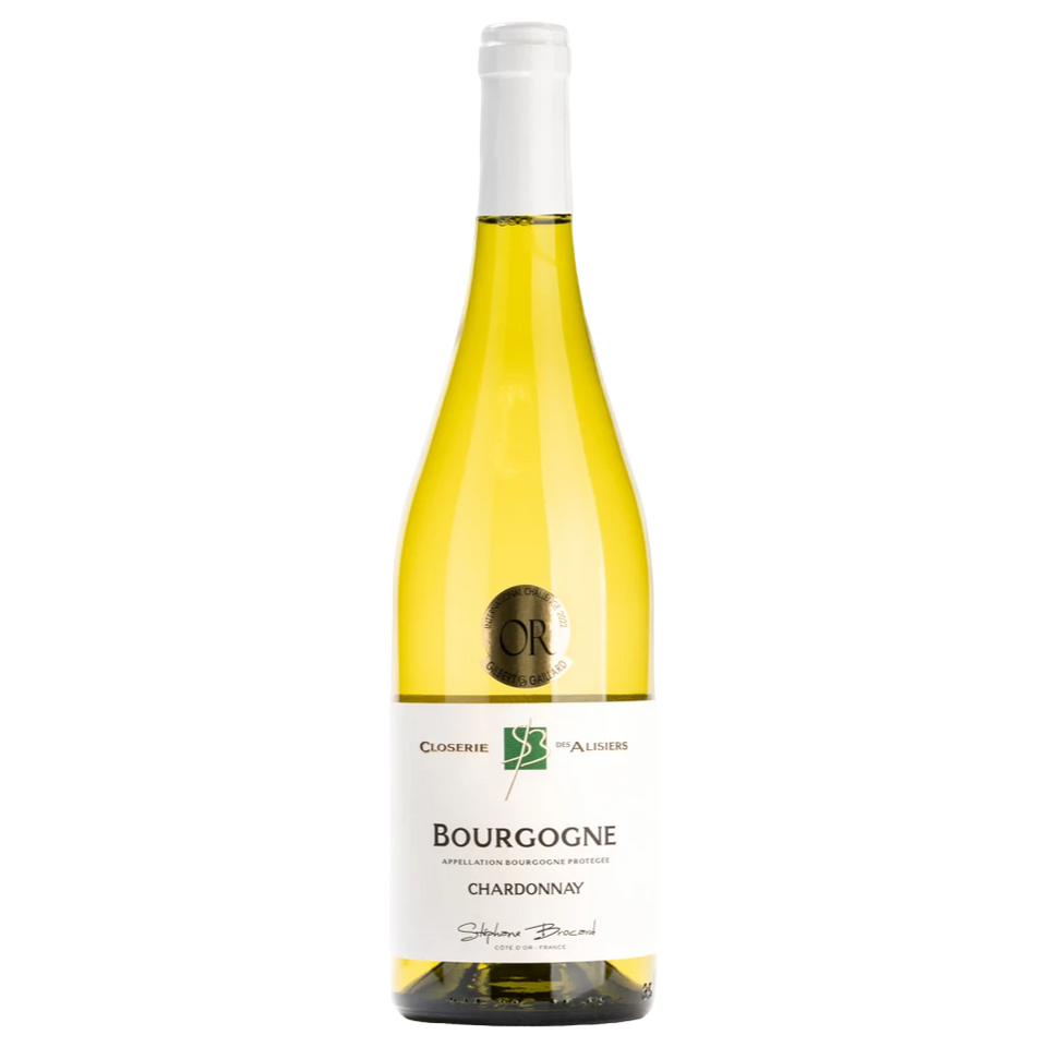 A bottle of 2022 Stéphane Brocard Bourgogne Blanc 750ml White Wine