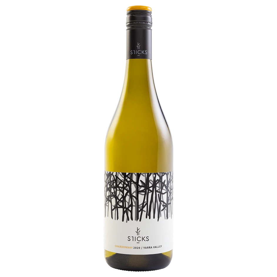 A bottle of 2024 Sticks Chardonnay 750ml White Wine