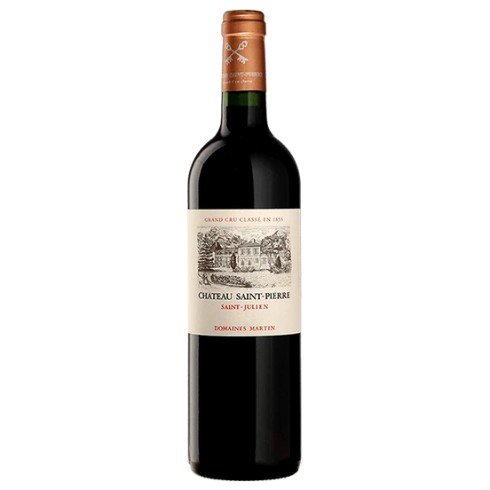 A bottle of 2014 Chateau Saint Pierre 750ml Red Wine