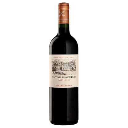 A bottle of 2022 Chateau Saint Pierre 375ml Red Wine