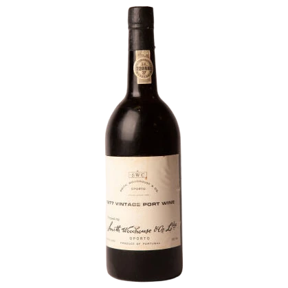 A bottle of Smith Woodhouse Vintage Port 1977 750ml Red Wine