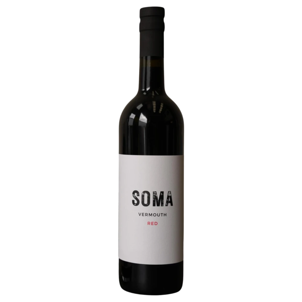 A bottle of Autonomy Soma Red Vermouth 18% 750ml Red Wine
