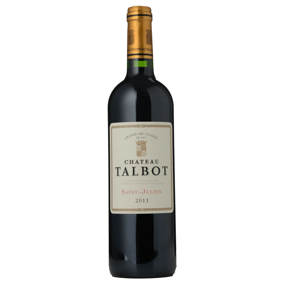 A bottle of 2010 Chateau Talbot 5000ml Red Wine