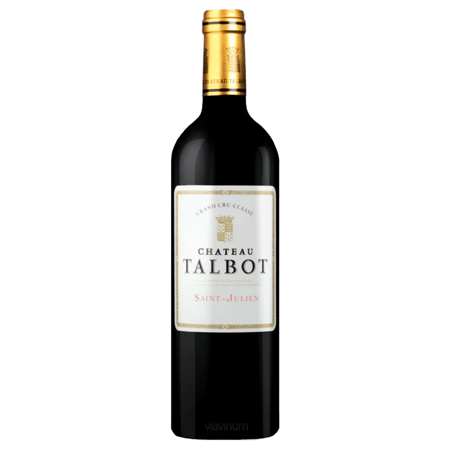 A bottle of 2022 Chateau Talbot 750ml Red Wine