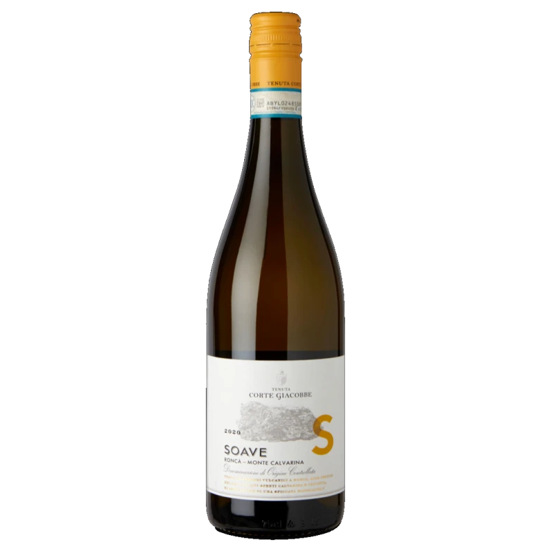 A bottle of Tenuta Corte Giacobbe Soave Roncà Monte Calvarina DOC 2023 750ml White Wine