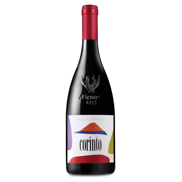 A bottle of Tenuta Di Castellaro Corinto IGT 2020 750ml Red Wine