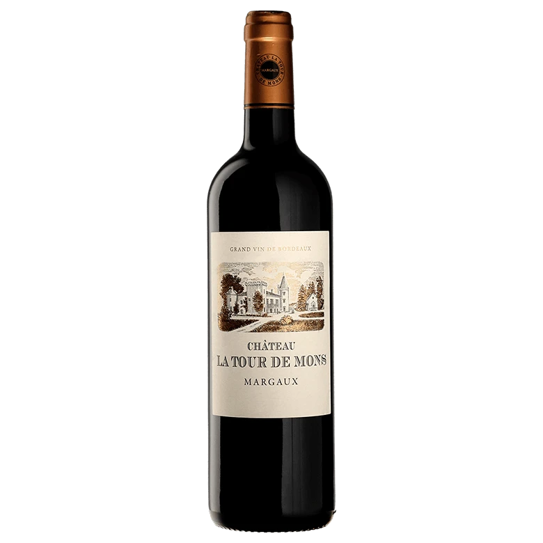 A bottle of 2020 Chateau La Tour De Mons 750ml Red Wine