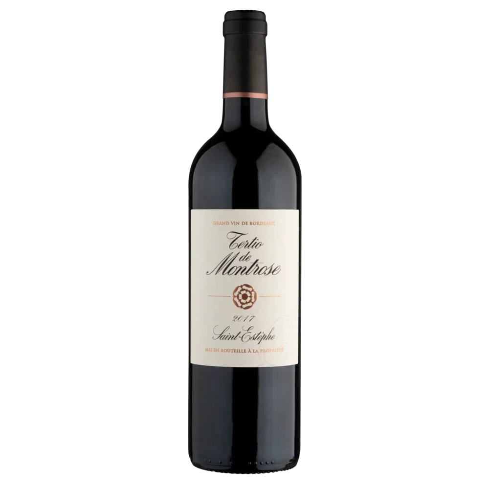 A bottle of 2017 Tertio De Montrose 750ml Red Wine