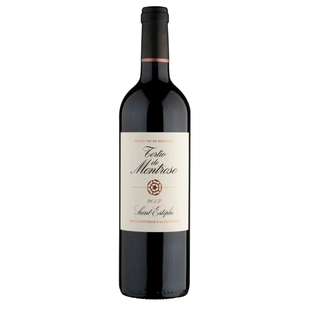A bottle of 2017 Tertio De Montrose 750ml Red Wine