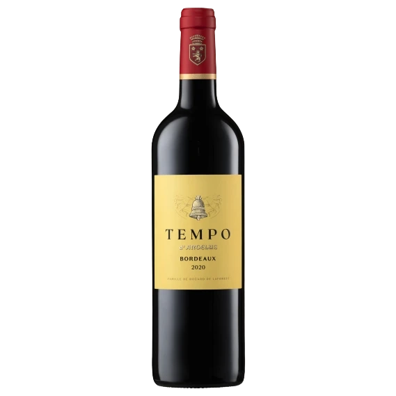 A bottle of 2023 Chateau Angelus Tempo d'Angelus 750ml Red Wine