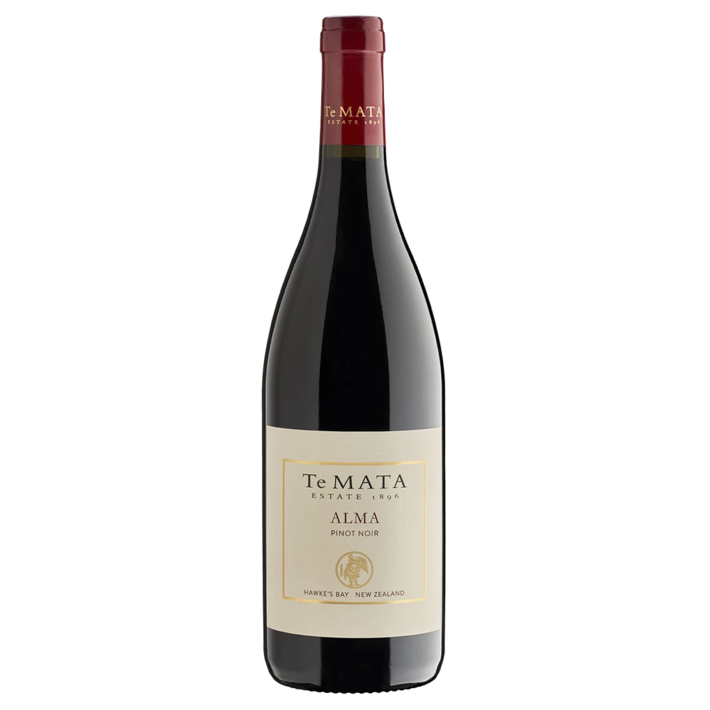 A bottle of 2024 Te Mata ALMA Pinot Noir 750ml Red Wine