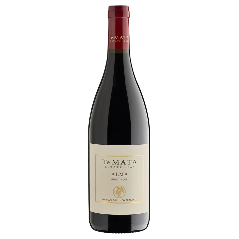 A bottle of 2024 Te Mata ALMA Pinot Noir 750ml Red Wine