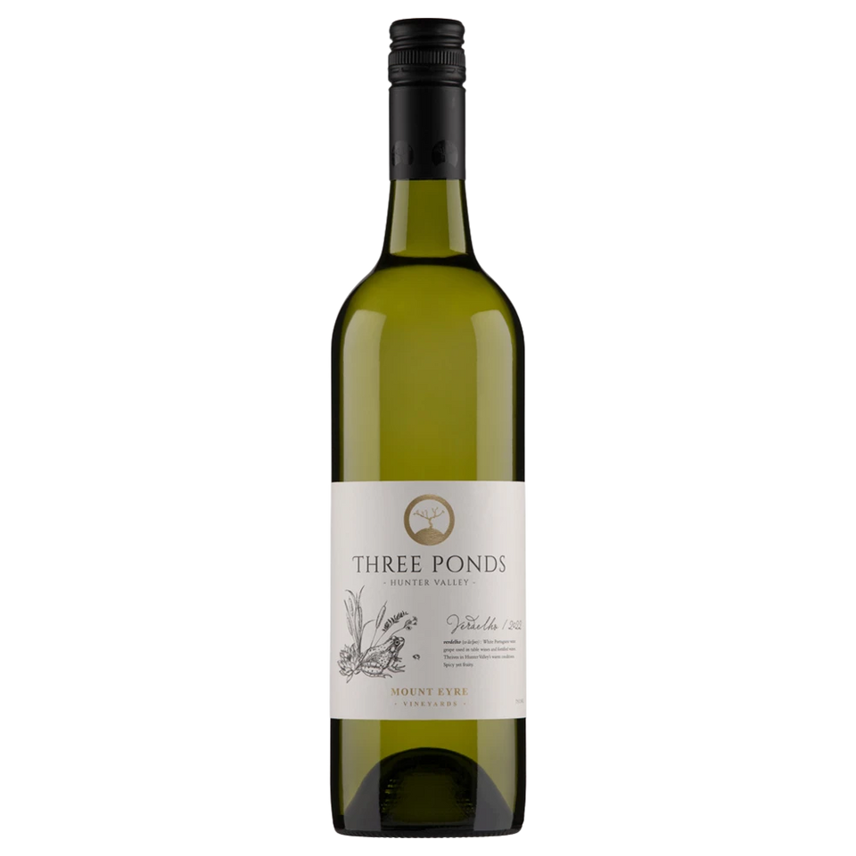 A bottle of 2024 Three Ponds Verdelho 750ml Fortified Wine