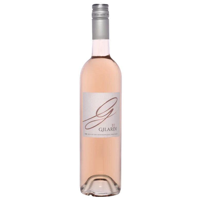 A bottle of 2022 Gilardi G by Gilardi 750ml Rose Wine