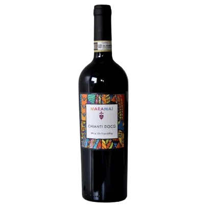 A bottle of 2018 Maramai Chianti DOCG 750ml Red Wine