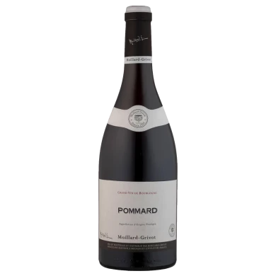 A bottle of 2018 Moillard Grivot Pommard 750ml Red Wine