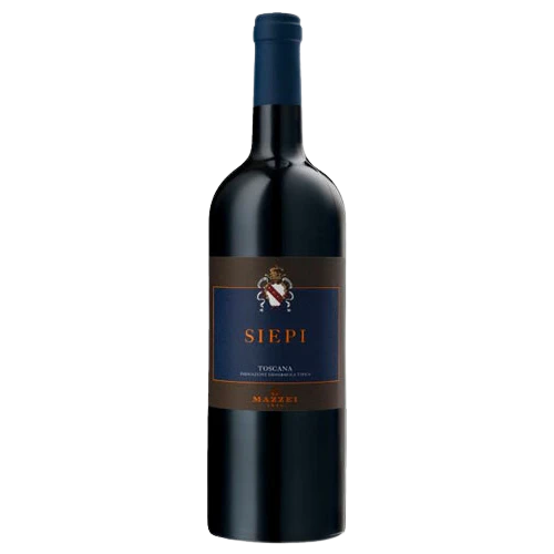 A bottle of 2020 Mazzei Siepi 750ml Red Wine