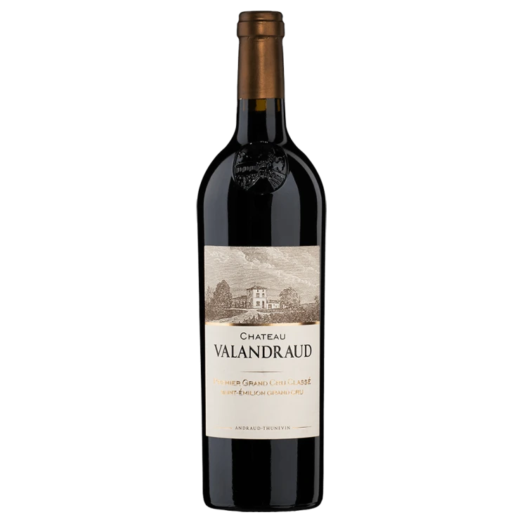 A bottle of 2018 Château Valandraud Red AOC Saint Emilion 1er Grand Cru Classé 750ml Red Wine