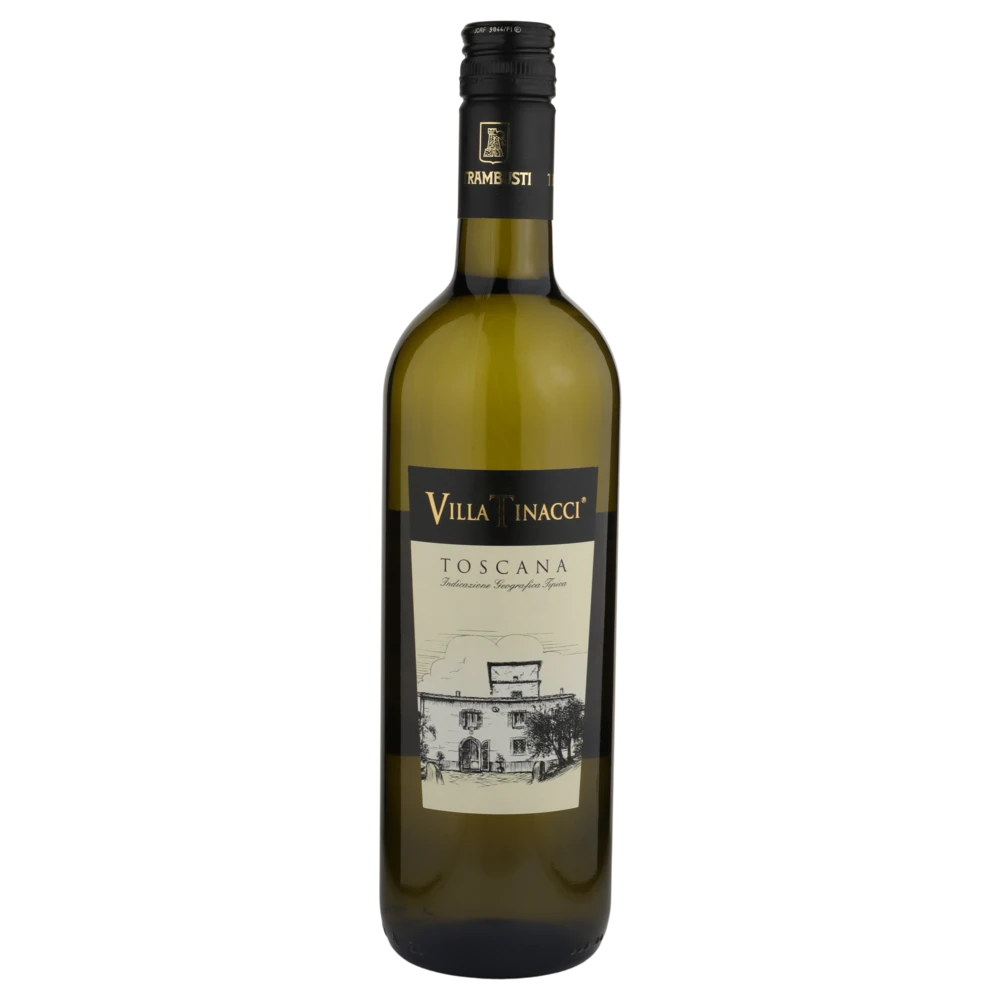 A bottle of 2023 Trambusti Villa Tinacci Bianco Toscana IGT 750ml Red Wine