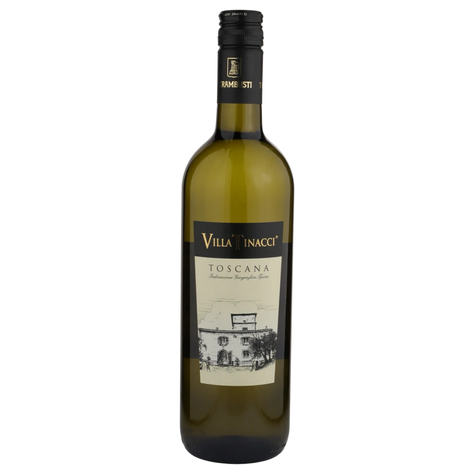 A bottle of 2023 Trambusti Villa Tinacci Bianco Toscana IGT 750ml Red Wine