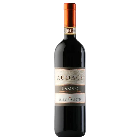 A bottle of 2018 Robert Sarotto Audace Barolo 750ml Red Wine