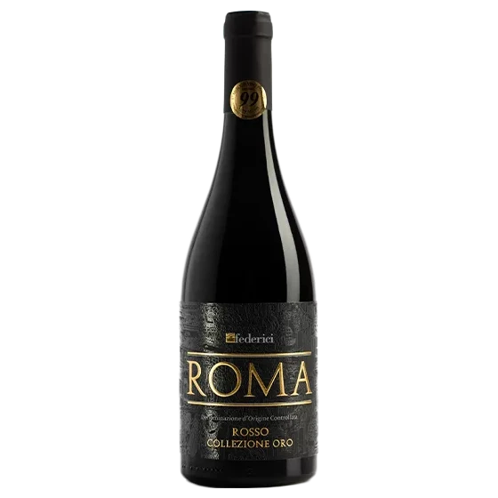 A bottle of 2021 Federici DOC Rosso Collezione Oro 750ml Red Wine