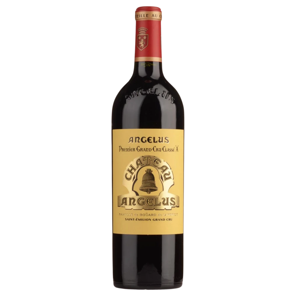 A bottle of 2016 Chateau Angelus 750ml Red Wine