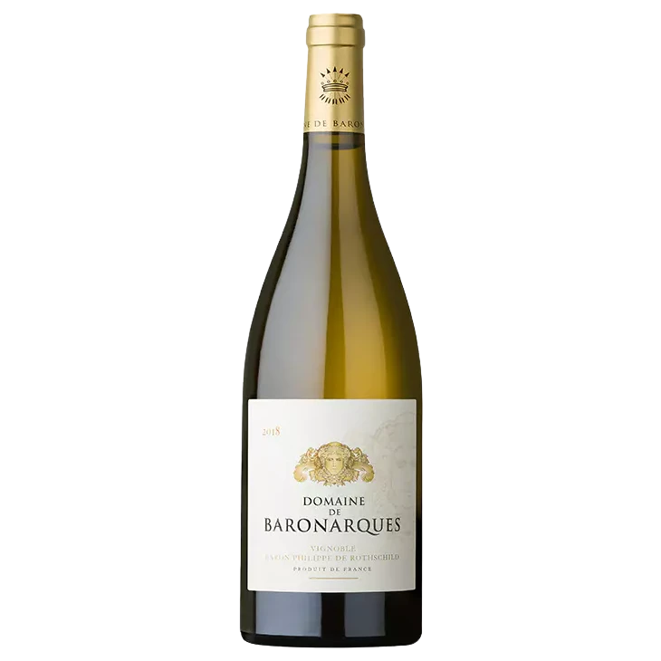 A bottle of 2020 Baron Philippe de Rothschilds Baronarques Limoux Chardonnay 750ml White Wine